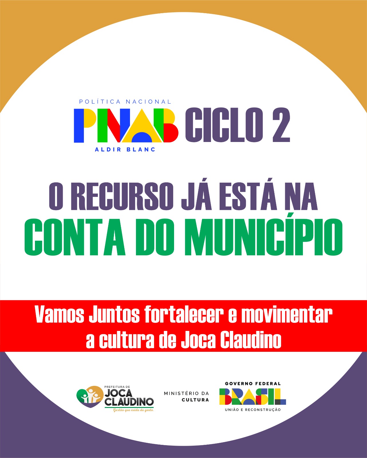 GRANDE NOTÍCIA PARA A CULTURA DE JOCA CLAUDINO