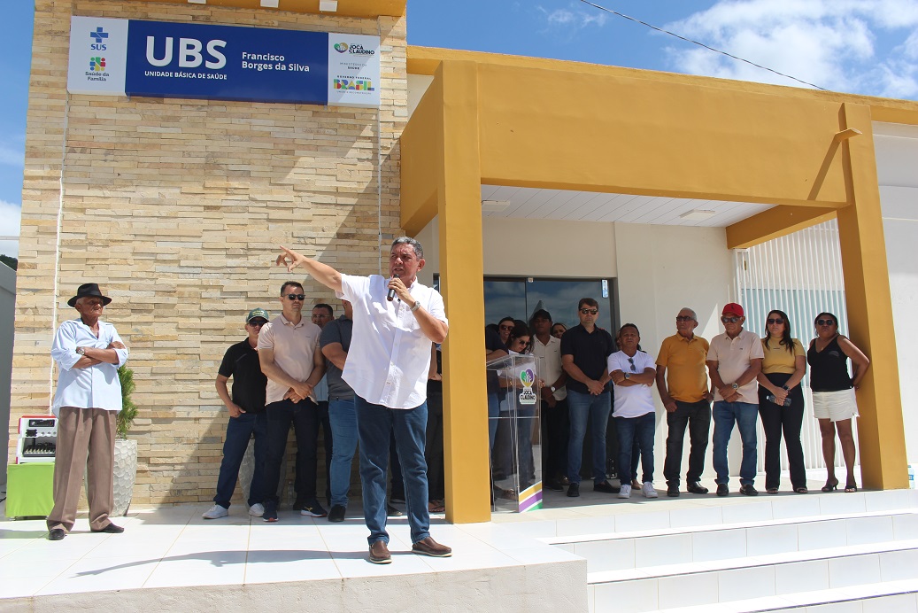 Prefeitura de Joca Claudino inaugura UBS Âncora Francisco Borges da Silva, no Sítio Montanhas